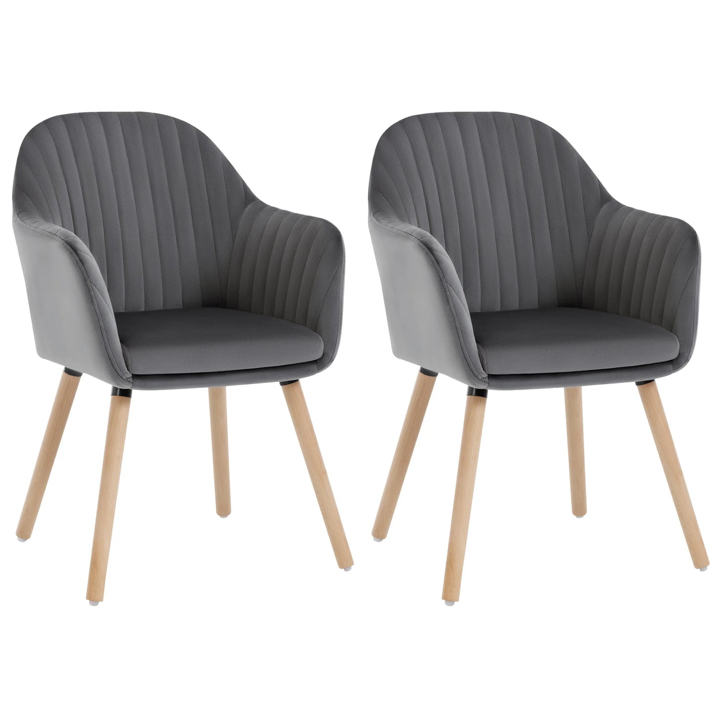 Barstoel – Barkruk – Barstoelen – Keukenstoel – Kruk – Verstelbare Zithoogte 77-98 cm – Zachte Donkergrijze Velvet Bekleding