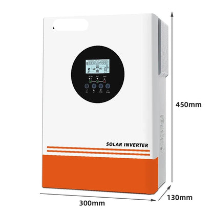 Zonne-omvormer – Solar Omvormer – PV Omvormer – Sinusgolf Omvormer – MPPT 120A – 12,4 kW Vermogen – Batterij Compatibel