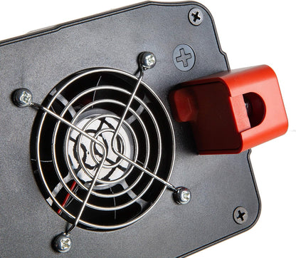 Omvormer 12V Naar 230V – Auto Omvormer, Spanningsomvormer, Inverter, Stroomomvormer – 2 Stopcontacten En 2 USB-Poorten Met QC3.0 – 2000W Continu / 4000W Piek