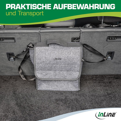 InLine? EV Spiral-Autoladekabel 11kW Typ2, 3-phasig, 5m (16275S)