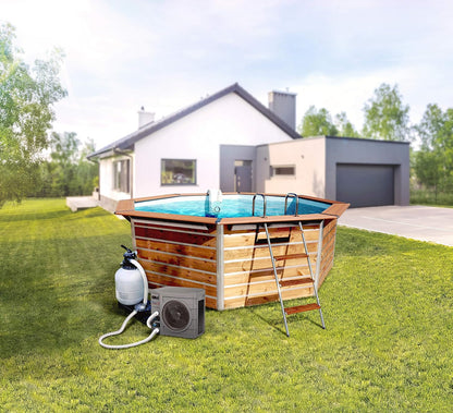 POOLEX Polstar Nano Action 5R PC-NANO-A5R warmtepomp voor kleine zwembaden, 990 W, volume van de vijver van 20 tot 35 m³
