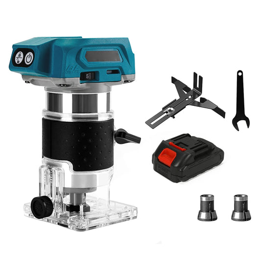 Borstelloze Houten - Router Machine - Houtbewerking Elektrische - Trimmer - Houten Carving Malen Snijdende - Power Tools -  30000RPM