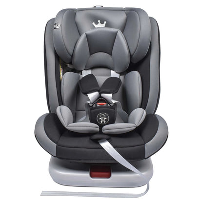 Baby Autostoel - Baby-Autostoeltje - Baby Autostoel Draaibaar - Autostoel - 360° Draaibaar - 5-punts veiligheidsgordel - Kinderautostoel - 9-36kg - 0-12 Years - Grijs