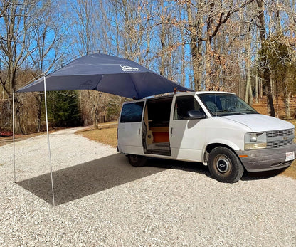 Hasika Awning Camper Trailer Roof Top Family Tent for Beach Camping SUV, MPV, Hatchback en Sedan UV-bescherming Tents voor camping 6 personen van