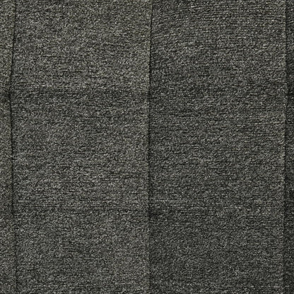 MEUBLE COSY Armchair Armchair with Upholstered and High Back Metal Legs Recliner Chair Fabric Relax Chair for Bedroom, Living Room, Dark Grey, 68x50x106cm - QUORE