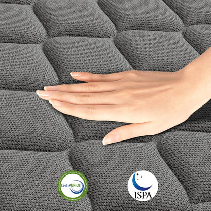Matras 160 x 200 cm, boxspringbed, hardheidsgraad H3, geschikt voor kinderen en volwassenen, Öko-Tex gecertificeerd, ergonomisch matras met 7 zones, hoogte 20 cm