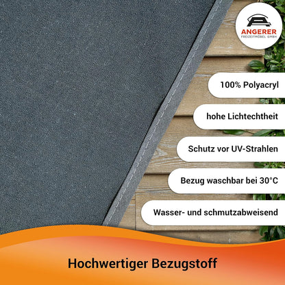 Angerer Klemluifel Style 400 cm stijl antraciet
