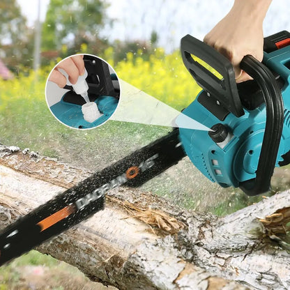 Kettingzaag - Snoeizaag - Takkenzaag - Handzaag - Draadloze -  16 Inch - 3500W - 18V - Brushless - Boom- en Houtzagen - Tuin - 2 Accu