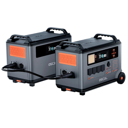 Extra batterij Powerstation – Accu Pack – Energieopslag – Lithium accu – 3600Wh Capaciteit – Veilig LiFePO4 Batterij