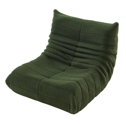 Slot Couch Floor Couch, Single Seat Armchair pouf mousse Couch for adult, Living Room, bedroom, Balcony