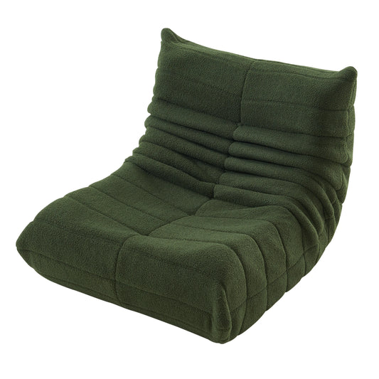 Slot Couch Floor Couch, Single Seat Armchair pouf mousse Couch for adult, Living Room, bedroom, Balcony