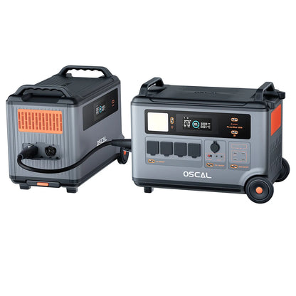 Extra batterij Powerstation – Accu Pack – Energieopslag – Lithium accu – 3600Wh Capaciteit – Veilig LiFePO4 Batterij