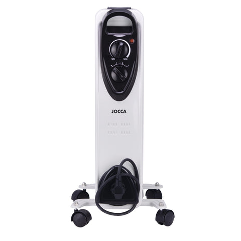 Jocca - Paneelradiatoren - Elektrische radiator - 240V - Geen installatie nodig - Stil - Met 3 vermogensniveaus - En oververhittingsbeveiliging - Wit