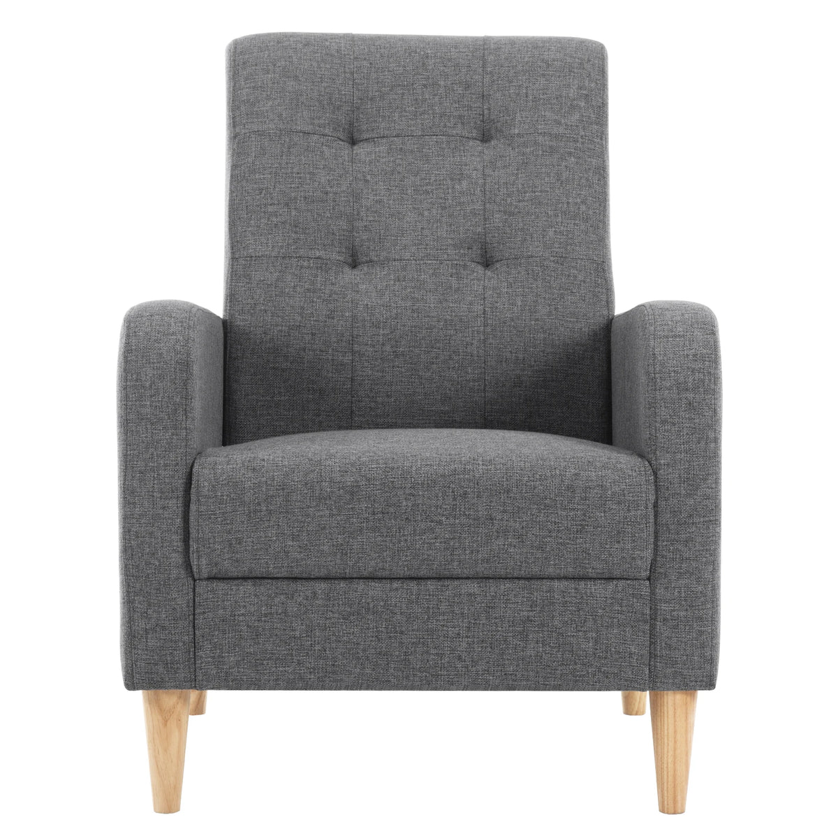 Chair - Armchair - Lounge Chair - Living Room Armchair - Padded Seat - Armrests - High Back.