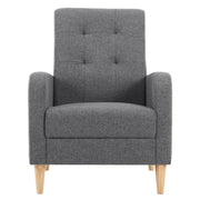 Chair - Armchair - Lounge Chair - Living Room Armchair - Padded Seat - Armrests - High Back.