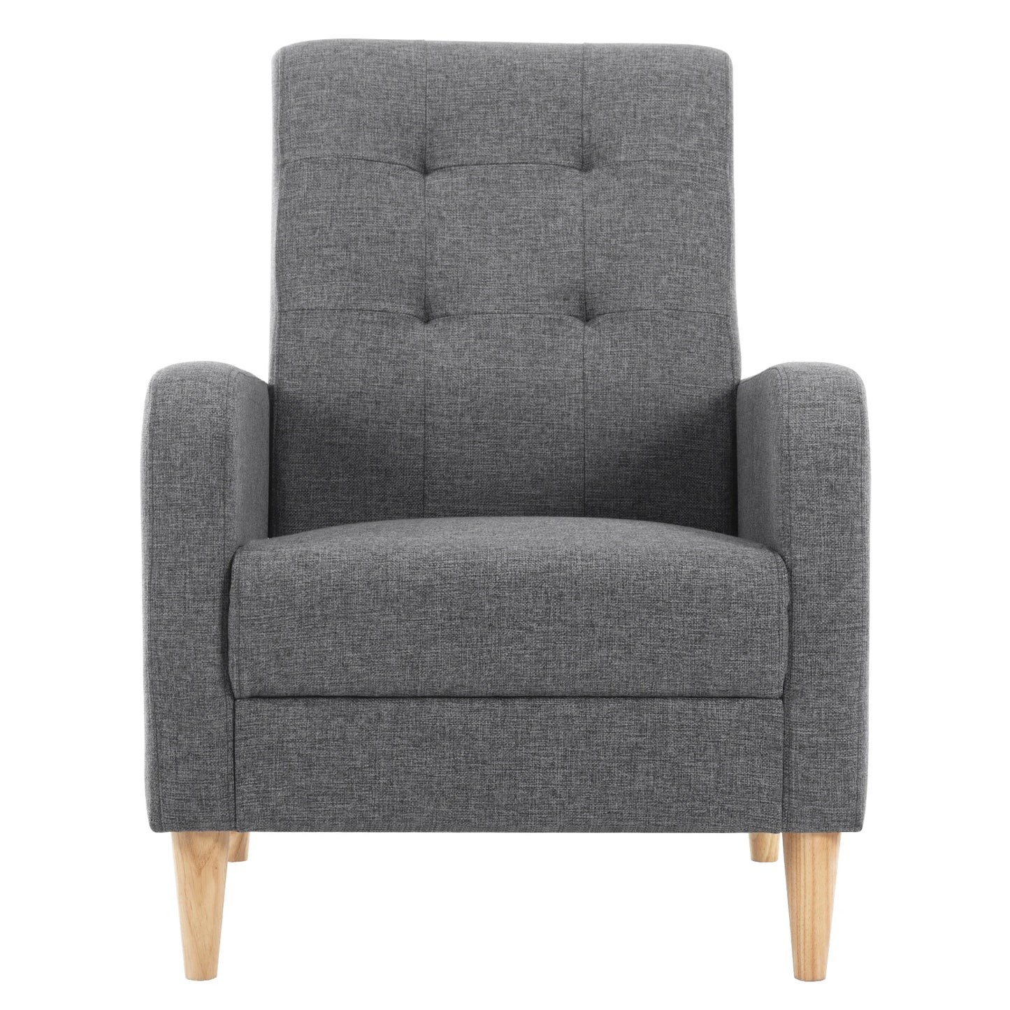 Schommelstoel – Relaxstoel – Fauteuil – Loungestoel – Voedingsstoel – Lichtgrijs – Handgeweven Rattan – Stalen Frame