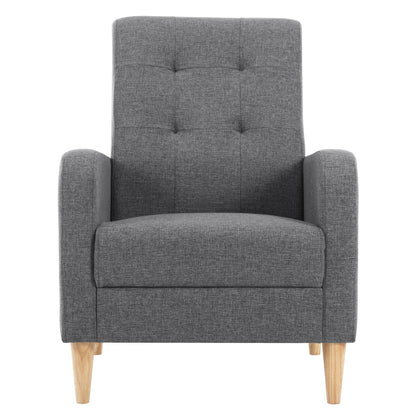 Schommelstoel – Relaxstoel – Fauteuil – Loungestoel – Voedingsstoel – Lichtgrijs – Handgeweven Rattan – Stalen Frame
