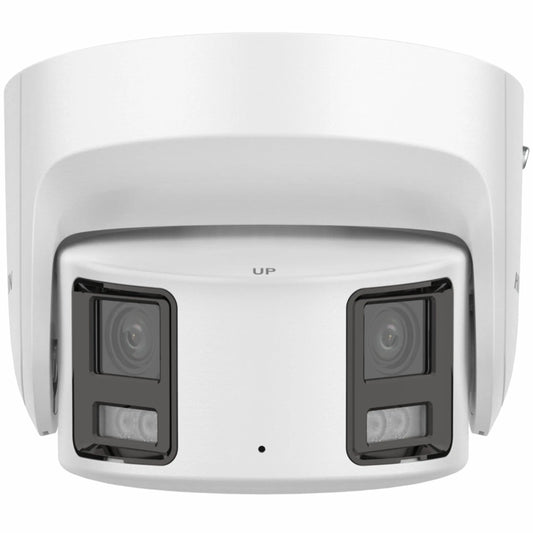 Panoramische Beveiligingscamera – Turret Camera – 8MP Camera – Netwerkcamera – IP67 Behuizing – 180° Uitzicht – Nachtzicht Met Led