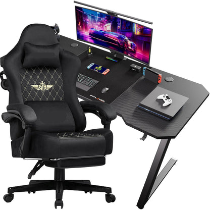 Gaming Bureau – Gamebureau – Computerbureau – Gaming Desk – Bureaublad – Ergonomisch Design – Krasbestendig Tafelblad