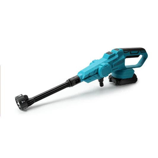 Hogedrukreiniger - 6 in 1 - 18V - 3500W - 200Bar - 380L/H - Terrasreiniger - Elektrisch Waterpistool - Spyra - Ontstopper Afvoer - Blauw