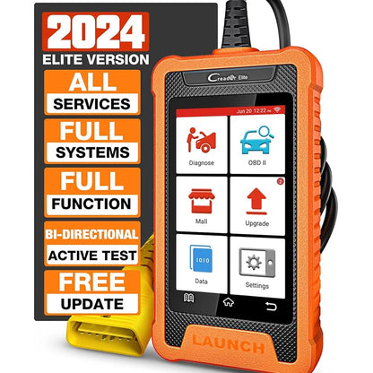 OBD Scanner - OBD2 - Auto Scanner - Auto uitlezen - Diagnose Apparatuur voor Auto's - Autoscanner - Autodiagnosetool - Actieve Test - Slimme Diagnose - ECU-Codering - 30+ Resetservices - OE-Niveau Diagnose - voor Audi