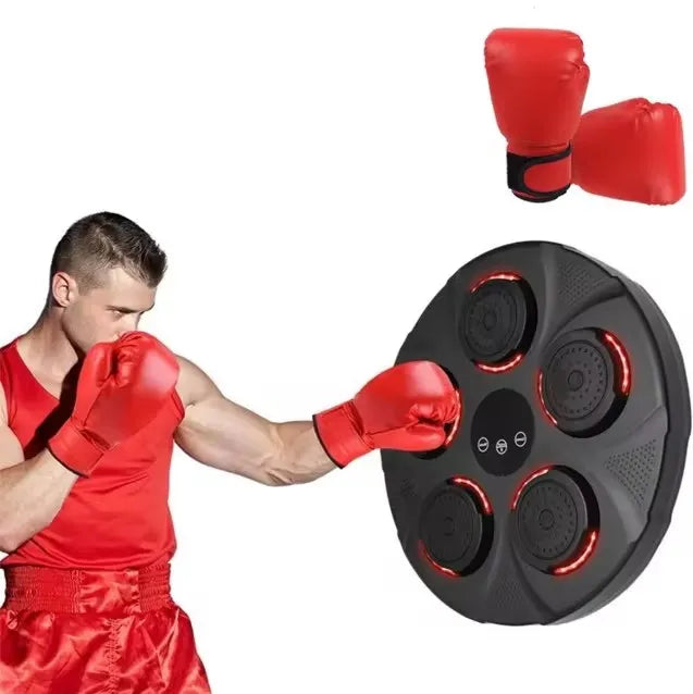Smart Music Boxing Trainer Boxing Machine Wall Mounted Hanging Sandbag Bluetooth-Compatible Training Speed For Kids Adults