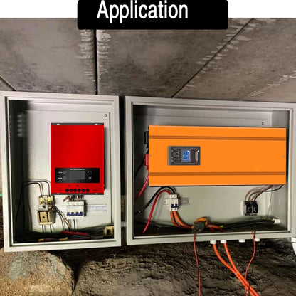 Omvormer – DC/AC Omvormer – Zonne-energie Omvormer – Power Inverter – 6.0KW Vermogen – Pure Sinusgolf – Toroïdale Transformator