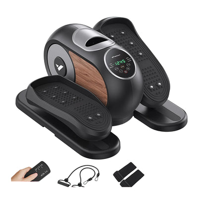 Onder Bureau Crosstrainer – Elliptische Trainer – Pedaloefenmachine – Fietstrainer – Beenfitness – Stil En Compact – 12 Snelheidsniveaus Met Afstandsbediening