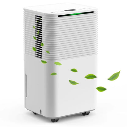 Luchtontvochtiger – Vochtvreter – Dehumidifier – Ontvochtiger – Vochtbestrijder – 12 Liter per Dag – Stil & Energiezuinig - QUORE