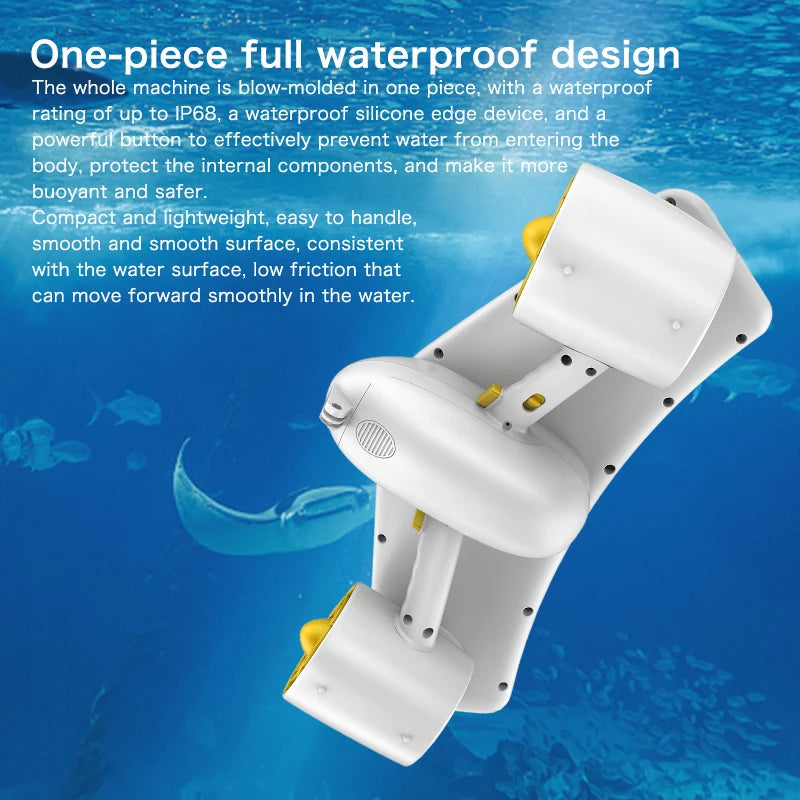 Waterdrone – Onderwaterdrone – Watersportdrone – Verkenningsdrone – Dubbele 600W Motoren – Tot 50 Meter Diepte