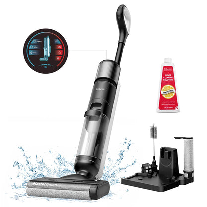 Ultenic AC1 Elite Cordless Vacuum And Mop with Self-Cleaning, 3 Cleaning Mode, Up to 50min Runtime, Smart Dirt Detection, LCD - QUORE