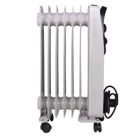 Jocca - Paneelradiatoren - Elektrische radiator - 240V - Geen installatie nodig - Stil - Met 3 vermogensniveaus - En oververhittingsbeveiliging - Wit