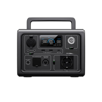 Draagbare Powerstation – Powerbank – Mobiele Accu – Noodstroom – Camping Accu – 600W Pure Sinusgolf – 268Wh Capaciteit