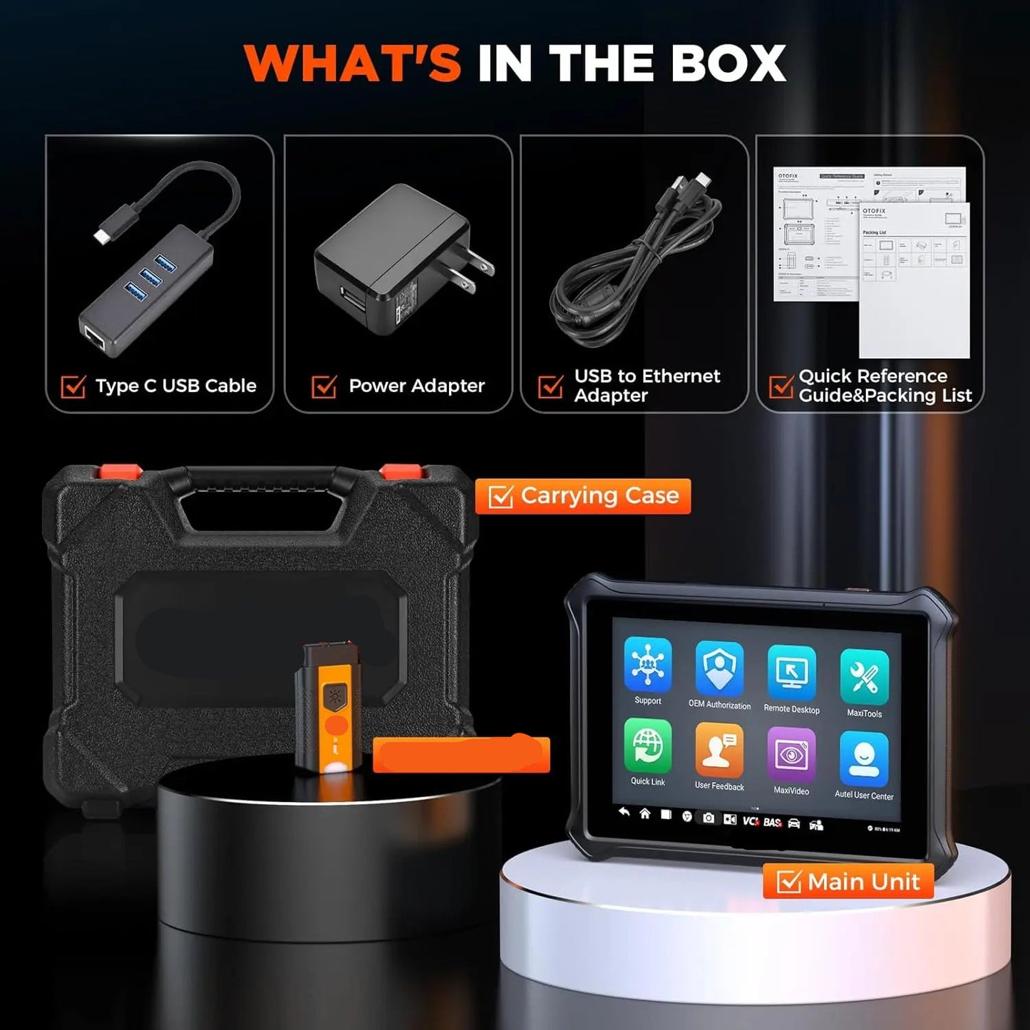 Automotive OBD2 Scanner - OBD2 - Diagnosecomputer - Storing Verwijderen - OBD  - Uitleesapparatuur – Auto Accessoires - Bi-Directionele Controle – Bluetooth & Draadloos – All-System Diagnosetool - Global Version - QUORE