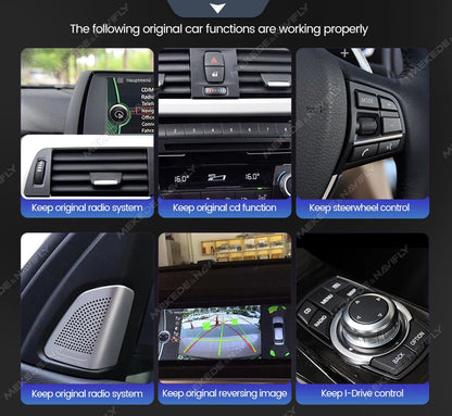 BMW X1 E84 Multimedia Speler – Carplay Systeem – Android Auto Radio – Touchscreen Navigatie – DSP Geluidsprocessor – 10,25 Inch Display – Ingebouwde 4G Verbinding