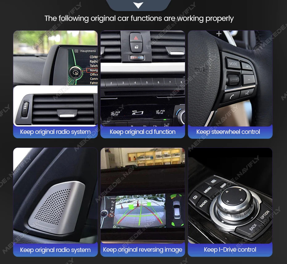 Autoradio – Multimedia Systeem – Draadloze CarPlay – Android Auto – GPS Navigatie – 10,25 Inch Touchscreen – 32-Band DSP – 4G Connectivity
