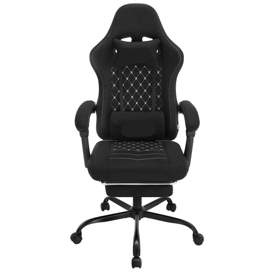 Gamestoel – Bureaustoel – Werkstoel – Gaming Stoel – Ergonomisch Design – Massagefunctie – Verstelbare Rugleuning