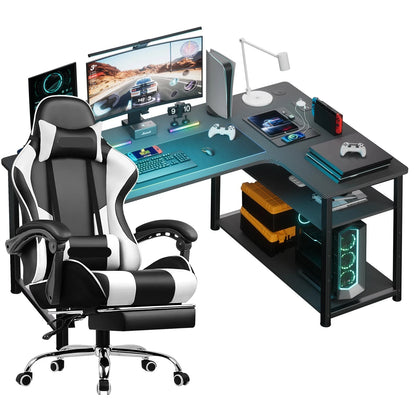 Gamestoel – Gaming Stoel – Bureaustoel – Racing Stoel – Gaming Chair – Verstelbaar – Ergonomisch Design
