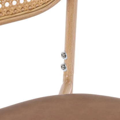 Eetkamerstoelen – Stoelen – Zitstoelen – Set – Metalen Poot – PU-Zitting – Ergonomisch Design