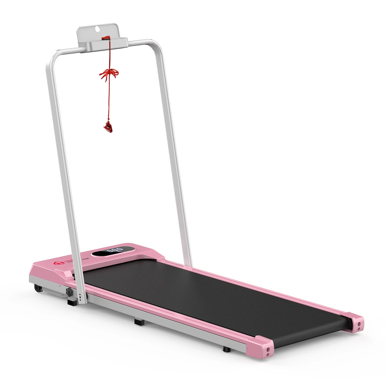 Loopband - Inklapbaar - 1-6 km/h - Wandelband - Pad - Wandel - Joggingmachine - met Afstandsbediening - 120 kg Gewichtslimiet - Thuisgymnastiek Eefening - Zwart - QUORE