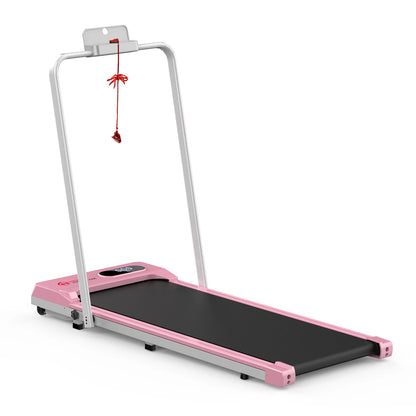 Loopband - Inklapbaar - 1-6 km/h - Wandelband - Pad - Wandel - Joggingmachine - met Afstandsbediening - 120 kg Gewichtslimiet - Thuisgymnastiek Eefening - Zwart - QUORE