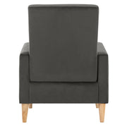 Chair - Armchair - Lounge Chair - Living Room Armchair - Padded Seat - Armrests - High Back.