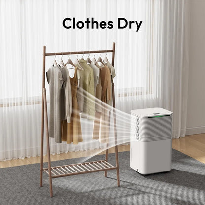 Luchtontvochtiger – Vochtvreter – Dehumidifier – Ontvochtiger – Vochtbestrijder – 12 Liter per Dag – Stil & Energiezuinig - QUORE
