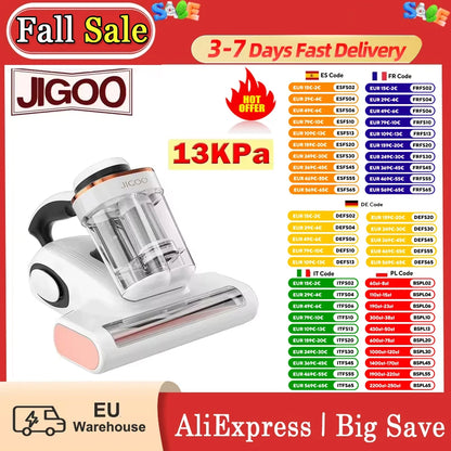 Huisstofmijt Verwijderaar – Mijt Cleaner – Allergie Zuiger – Stofzuiger Matras – UV Desinfectie – 500W Krachtige Motor – Slimme Mijt Sensor