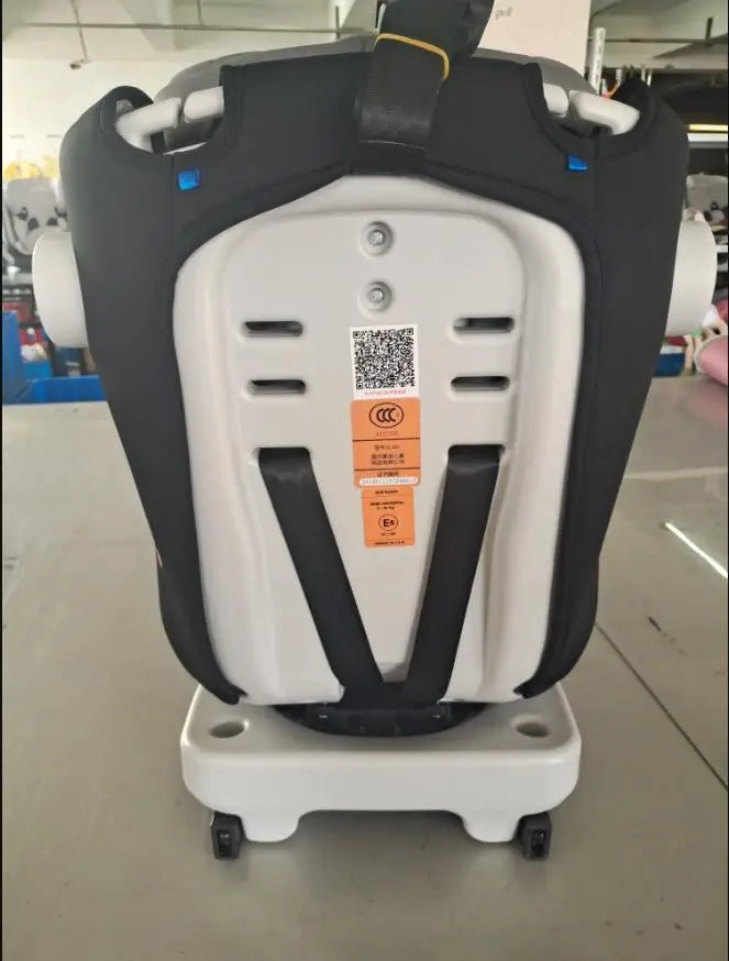 Baby Autostoel - Baby-Autostoeltje - Baby Autostoel Draaibaar - Autostoel - 360° Draaibaar - 5-punts veiligheidsgordel - Kinderautostoel - 9-36kg - 0-12 Years - Grijs