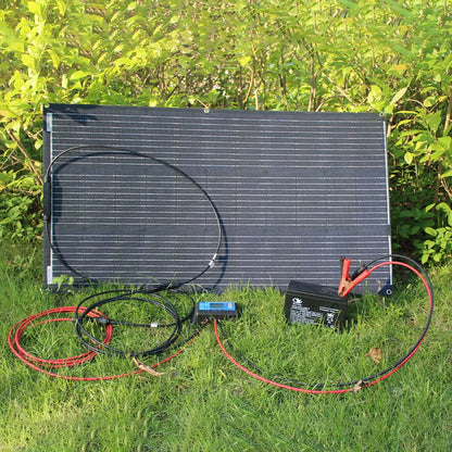 Zonnepaneel - Zonnepanelen - Monokristallijne Solar Kit - Flexibel - ETFE - Buigzaam - Waterdicht - Lichtgewicht - 500W - 5 Stuks - voor Boot - Camper - Caravan - RV of Tuin