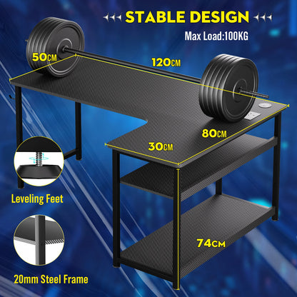 Gamestoel – Gaming Stoel – Bureaustoel – Game Stoel – Gaming Chair – Verstelbare Rugleuning – Met 360° Draaistoel