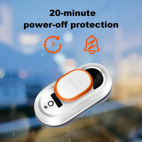 Robotstofzuiger - Robotstofzuiger met Dweilfunctie - Roborock - Raam Robotstofzuiger - 240V - 800W - Reinigingsrobot - Ultra dun lichaam - Wit