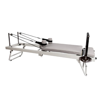 Pilatesapparaat – Pilates Reformer – Pilates Machine – Fitnessapparaat – Core Trainer – Inklapbaar en Compact – Stalen Frame – Verstelbare Weerstand