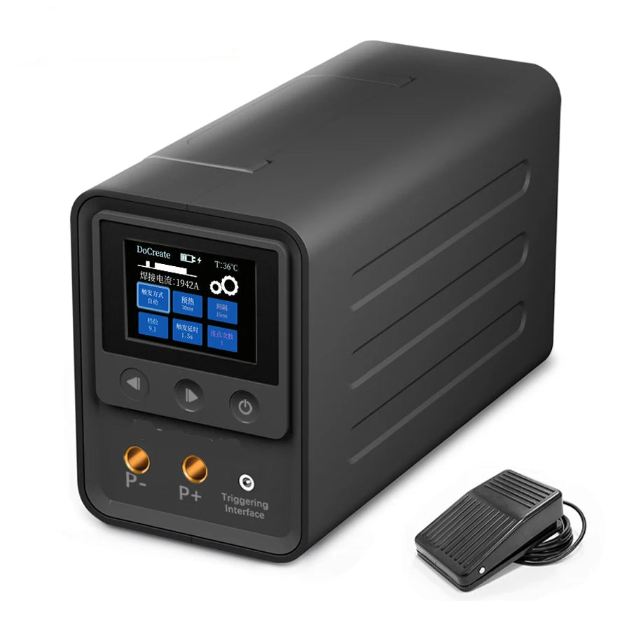 Spotwelmachine – Puntlasmachine – Lasapparaat – Metaallassen – Digitale Display – 1800 Ampère – 999 Instellingen